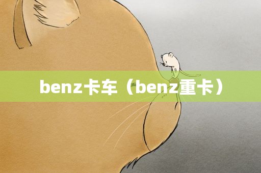benz卡车（benz重卡）