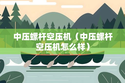 中压螺杆空压机（中压螺杆空压机怎么样）