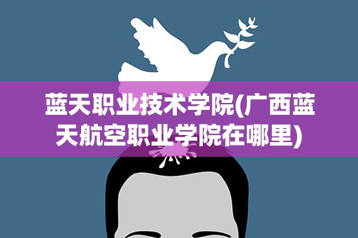 蓝天职业技术学院(广西蓝天航空职业学院在哪里)