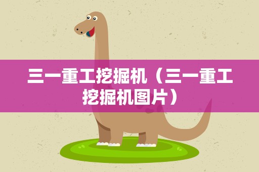 三一重工挖掘机（三一重工挖掘机图片）