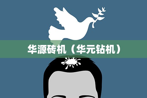 华源砖机（华元钻机）