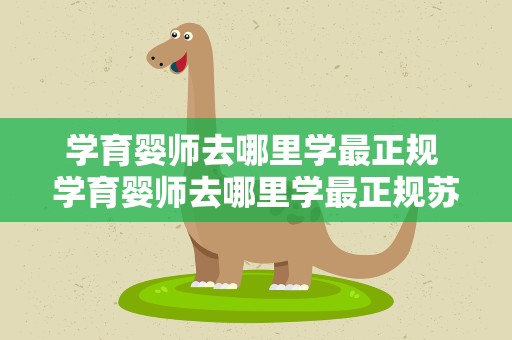 学育婴师去哪里学最正规 学育婴师去哪里学最正规苏州