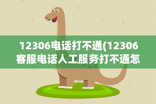 12306电话打不通(12306客服电话人工服务打不通怎么办)