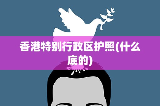 香港特别行政区护照(什么底的)
