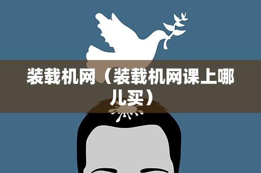 装载机网（装载机网课上哪儿买）