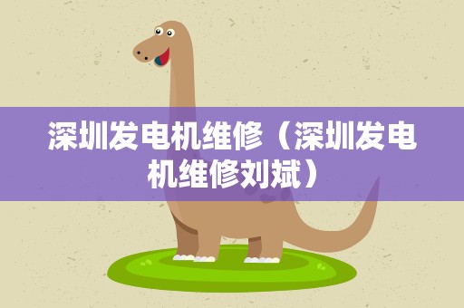 深圳发电机维修（深圳发电机维修刘斌）