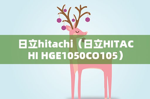 日立hitachi（日立HITACHI HGE1050CO105）