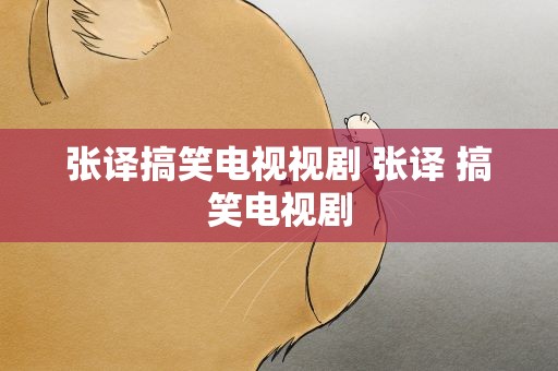 张译搞笑电视视剧 张译 搞笑电视剧