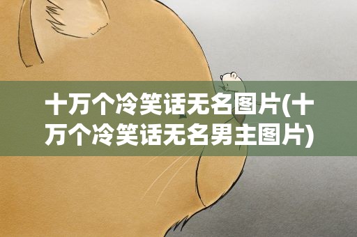 十万个冷笑话无名图片(十万个冷笑话无名男主图片)