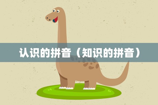 认识的拼音（知识的拼音）