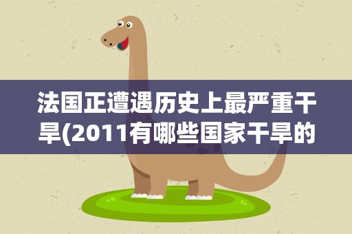 法国正遭遇历史上最严重干旱(2011有哪些国家干旱的最严重)