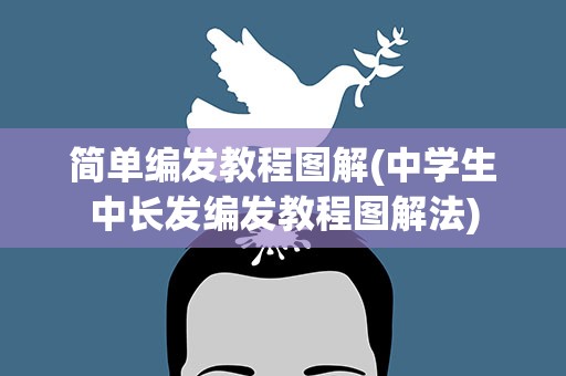 简单编发教程图解(中学生中长发编发教程图解法)