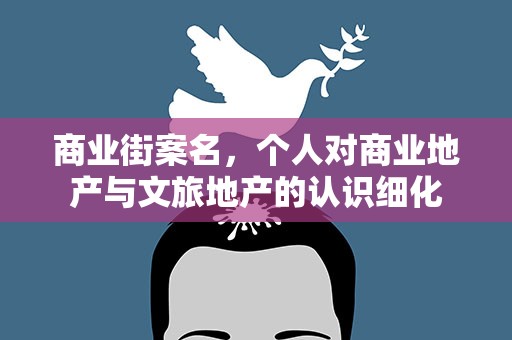 商业街案名，个人对商业地产与文旅地产的认识细化