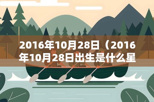 2016年10月28日（2016年10月28日出生是什么星座）