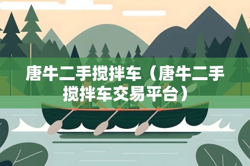 唐牛二手搅拌车（唐牛二手搅拌车交易平台）