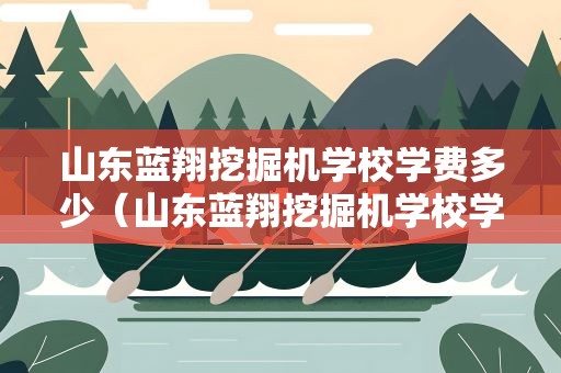 山东蓝翔挖掘机学校学费多少（山东蓝翔挖掘机学校学费情况怎么样?）