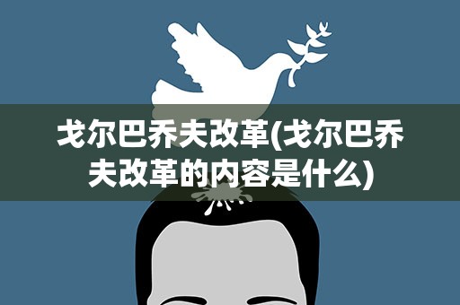 戈尔巴乔夫改革(戈尔巴乔夫改革的内容是什么)