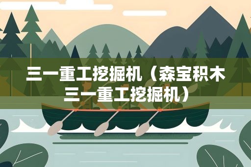 三一重工挖掘机（森宝积木三一重工挖掘机）