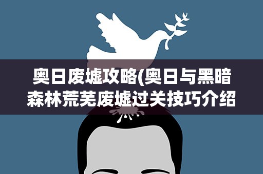 奥日废墟攻略(奥日与黑暗森林荒芜废墟过关技巧介绍)