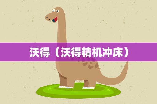 沃得（沃得精机冲床）