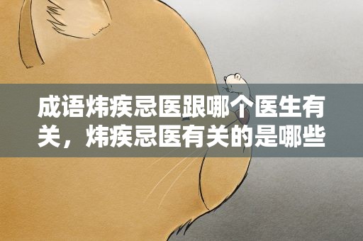 成语炜疾忌医跟哪个医生有关，炜疾忌医有关的是哪些人物