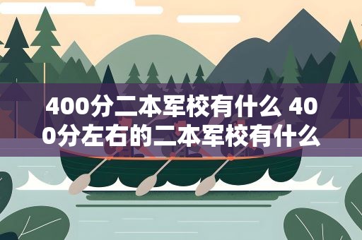 400分二本军校有什么 400分左右的二本军校有什么