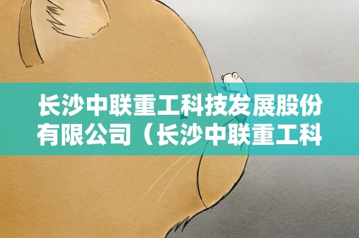 长沙中联重工科技发展股份有限公司（长沙中联重工科技发展股份有限公司工程起重机分公司）