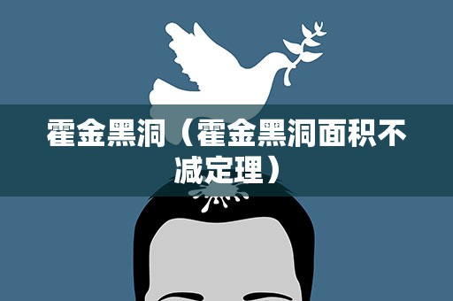 霍金黑洞（霍金黑洞面积不减定理）