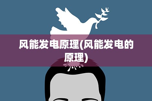 风能发电原理(风能发电的原理)