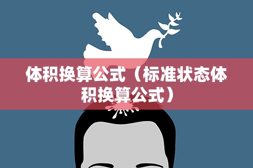体积换算公式（标准状态体积换算公式）