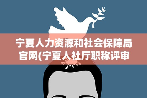 宁夏人力资源和社会保障局官网(宁夏人社厅职称评审网)