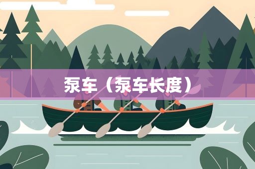泵车（泵车长度）