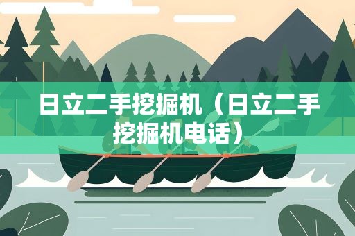 日立二手挖掘机（日立二手挖掘机电话）