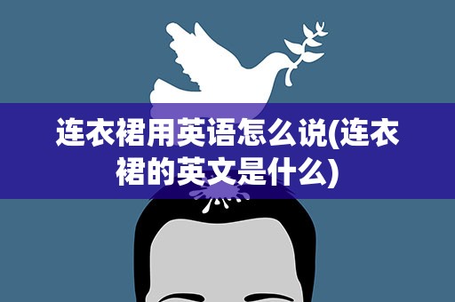 连衣裙用英语怎么说(连衣裙的英文是什么)