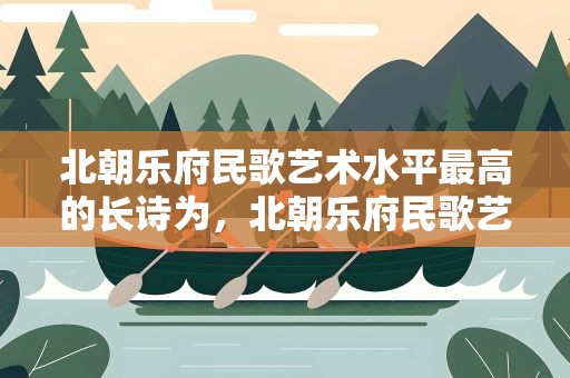 北朝乐府民歌艺术水平最高的长诗为，北朝乐府民歌艺术水平最高的长诗为什么