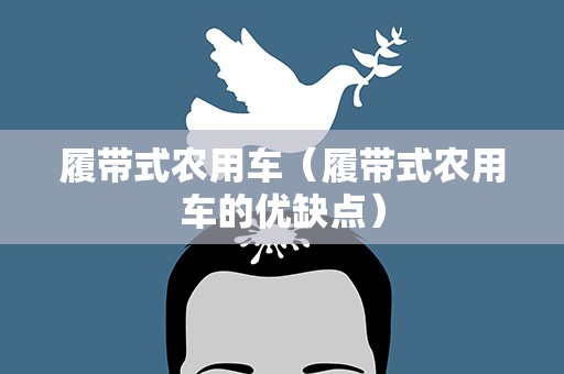 履带式农用车（履带式农用车的优缺点）