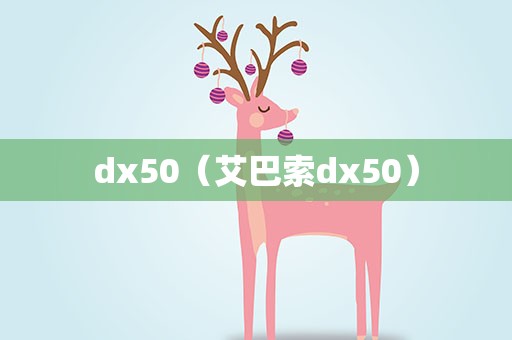 dx50（艾巴索dx50）