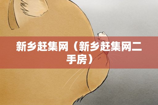 新乡赶集网（新乡赶集网二手房）