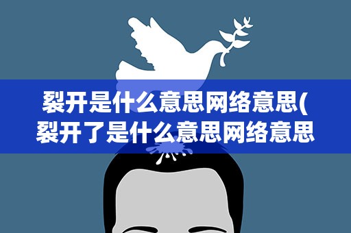 裂开是什么意思网络意思(裂开了是什么意思网络意思)