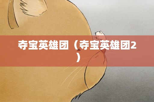 夺宝英雄团（夺宝英雄团2）