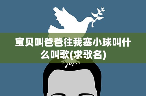 宝贝叫爸爸往我塞小球叫什么叫歌(求歌名)