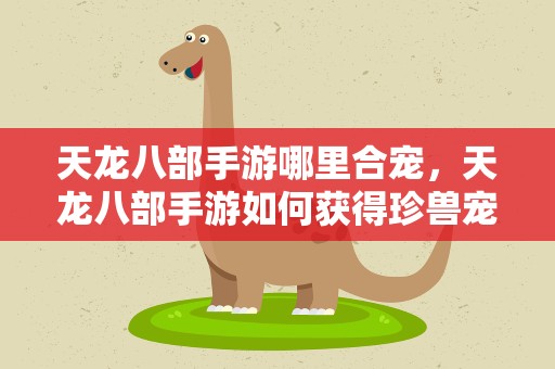 天龙八部手游哪里合宠，天龙八部手游如何获得珍兽宠物