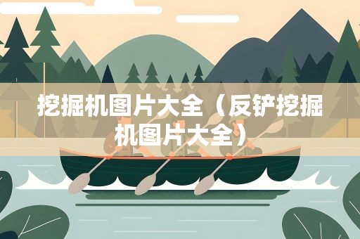 挖掘机图片大全（反铲挖掘机图片大全）