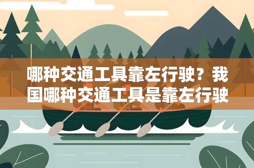 哪种交通工具靠左行驶？我国哪种交通工具是靠左行驶的