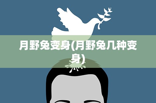 月野兔变身(月野兔几种变身)