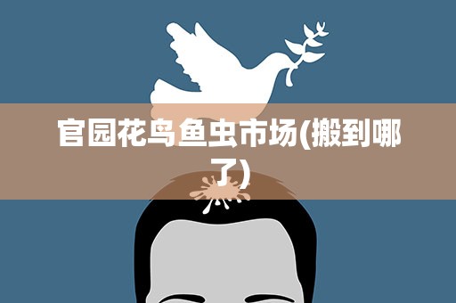 官园花鸟鱼虫市场(搬到哪了)