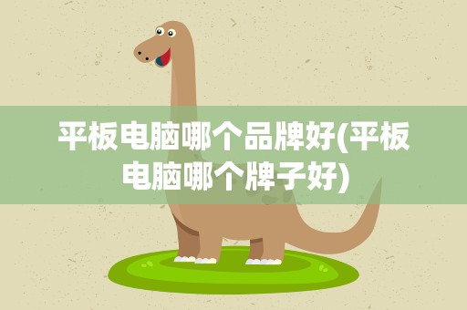 平板电脑哪个品牌好(平板电脑哪个牌子好)