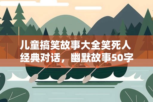 儿童搞笑故事大全笑死人 经典对话，幽默故事50字
