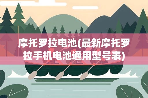 摩托罗拉电池(最新摩托罗拉手机电池通用型号表)