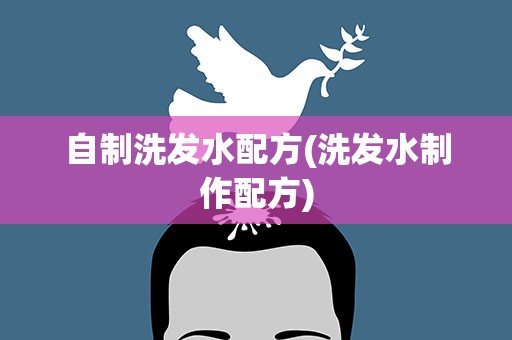 自制洗发水配方(洗发水制作配方)